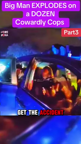 Big Man EXPLODES on a DOZEN Cowardly Cops #part3  #cops #copsoftiktok #police #usa_tiktok #viral #foryourpages #lawenforcementcommunity #lawsuit 