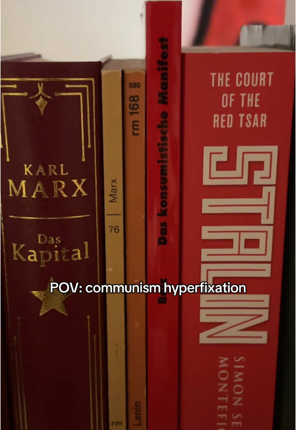 since I was 11 😭✌🏻 btw I don’t wanna label myself to an ideology but I’m antifascistic left-wing, and I am really interested in the history of communism #history #philosophy #karlmarx #lenin #communism 
