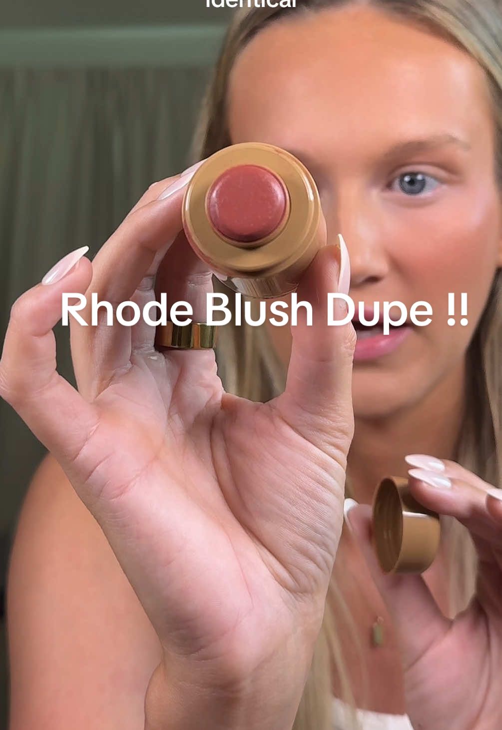 Rhode blush dupe !!