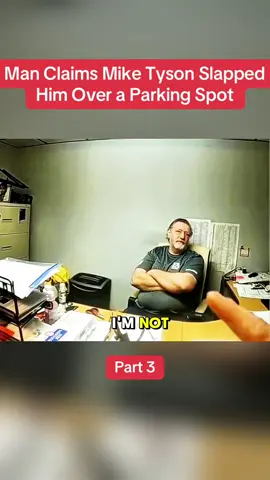 Man Claims Mike Tyson Slapped Him Over a Parking Spot #cops #police #copsusa🚔🇺🇸 #bodycam #copsoftiktok #policeofficer 