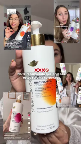 ⚠️Advertencia: estos serums corporales pueden causar piel brillante, suave y altamente acariciable. ¿Ya los probaste? #dovedefy #dove #doveserum #niacinamideserum #skincare #skincareroutine #SelfCare