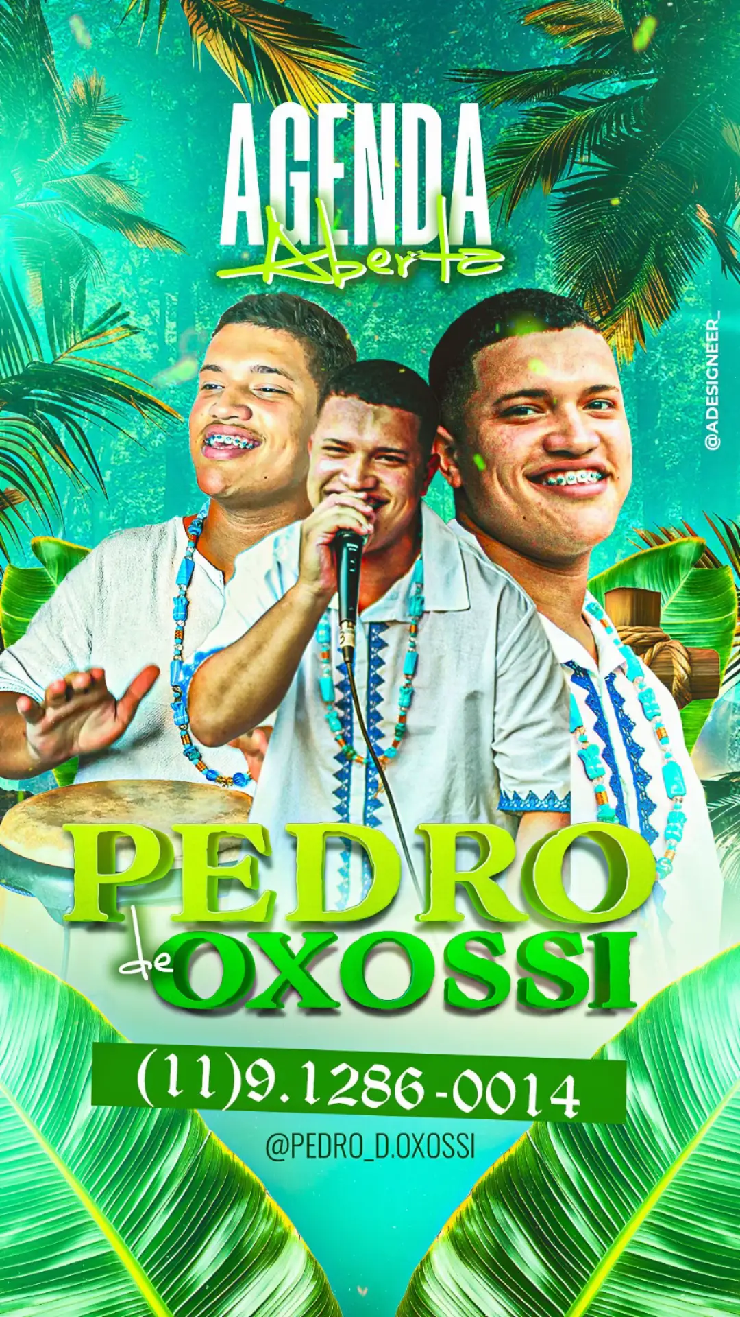 Telefone da assessoria para contratações  ☎️(11)912860014 Festas • Eventos • Shows • Casamentos  #umbanda #umbandadearuanda #orixas #atabaque #samba #candomble #caboclo 