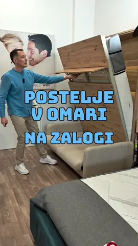 Postelje 🛏️ v omari na zalogo v Ljubljani. Osebni prevzem je možen takoj. Na zalogi dimenzije 90, 120, 140, 160, 180x200 cm. #svetpohistva #pohistvo #murphybed #dizajn #stanovanje #garsonjera #vikend #vikendivilla #postelja #spalnica #SmallBusiness #supportlocal #slovenija #ljubljana #tiktokslovenia 
