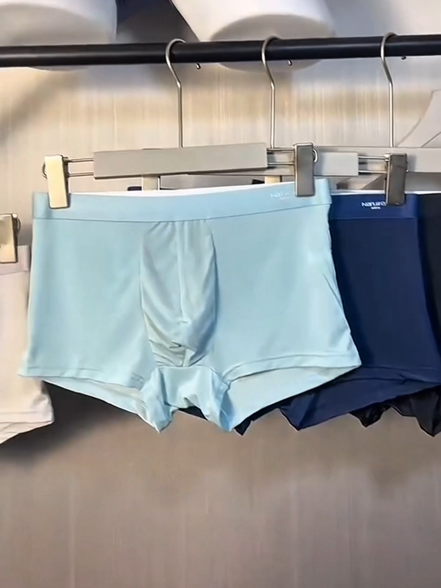 Kit 4 Cuecas Seda Gelo Flex Men