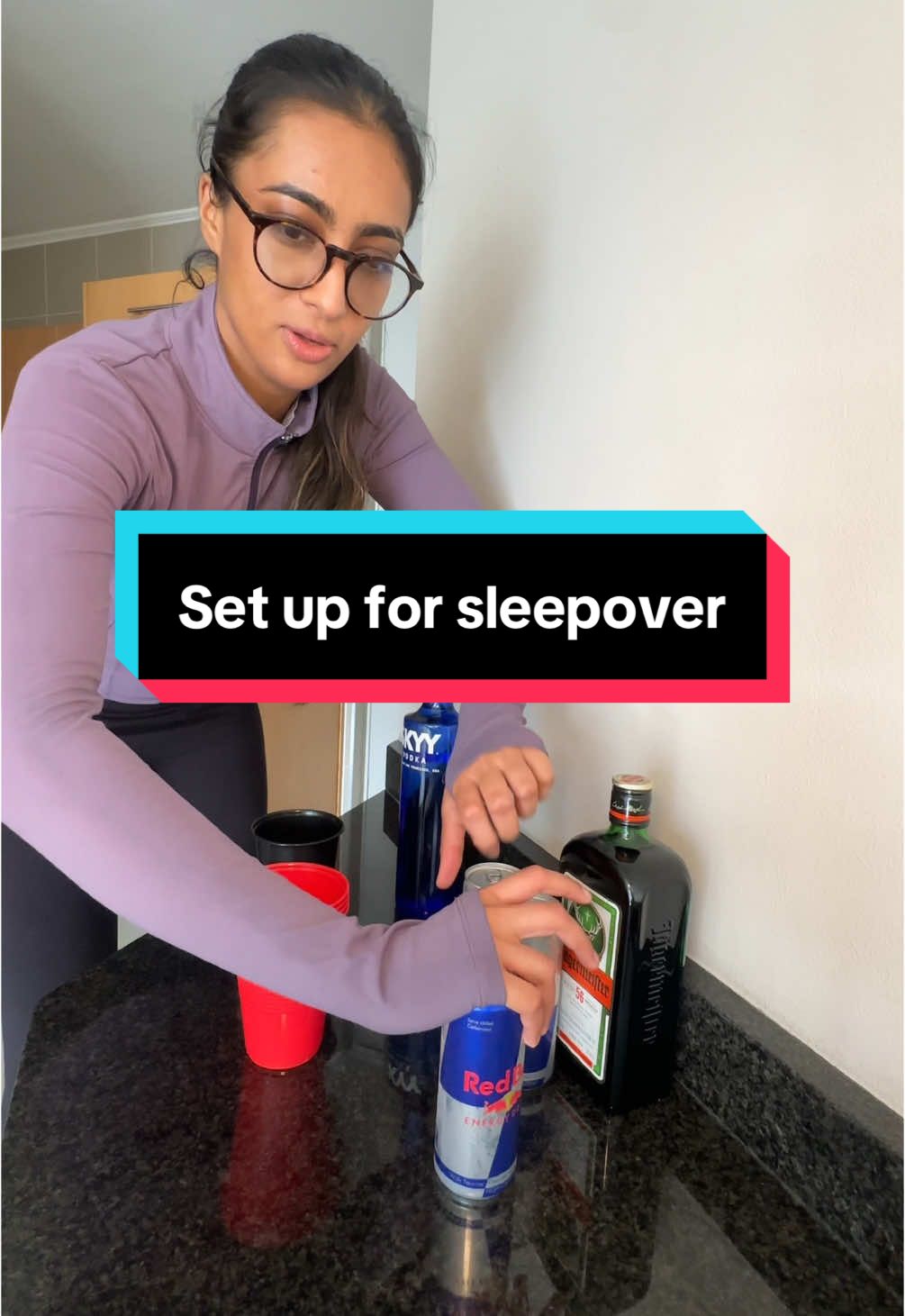Setting up for a sleepover 🙌🏽 #allergylife #foodallergies #allergy #adultsleepover 