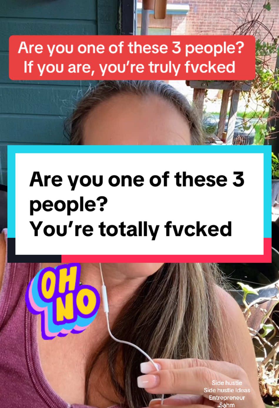 Are you one of these 3 people!? Sort it out! This is the most easy side hustle that will bring money in abundance. You just need the correct mindset #manifesting #sidehustle #makemoneyfromhome #sahmsoftiktok #dadpreneur #mumprenuer 