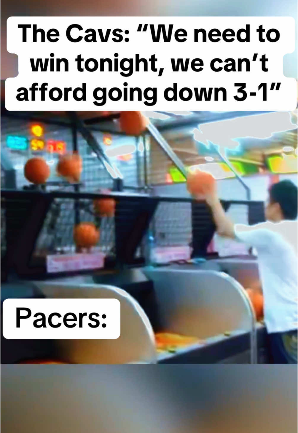 Are the Cavs the new Atlanta Hawks from 2015? #NBA #playoffs #pacers #whatthehelly #cavs #meme #basketball #fyp #trending 