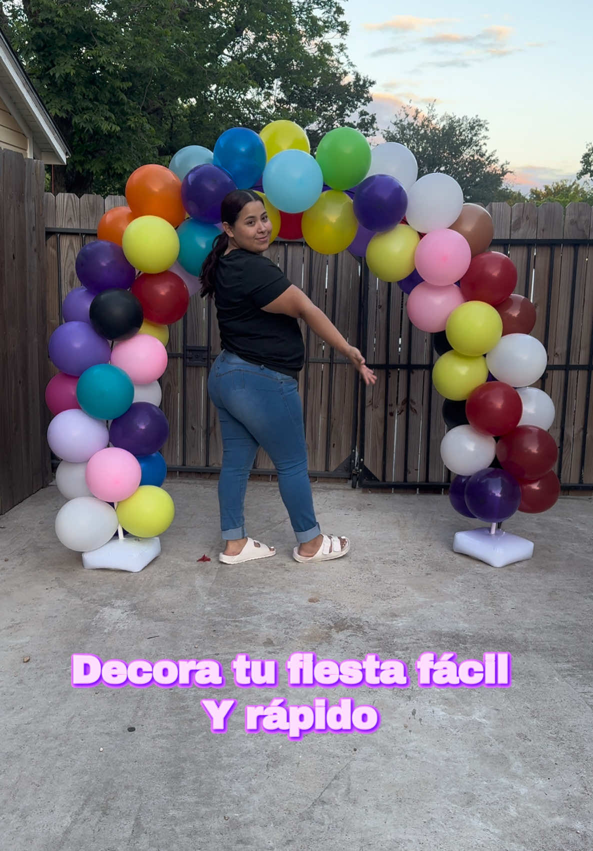 Arco para globos muy útil y económico #arcoparaglobos #fiesta #cumpleaños #parati #tiktok #tiktokshop #viralvideo #fyp #foryoupage #fypシ #paratiiiiiiiiiiiiiiiiiiiiiiiiiiiiiii 