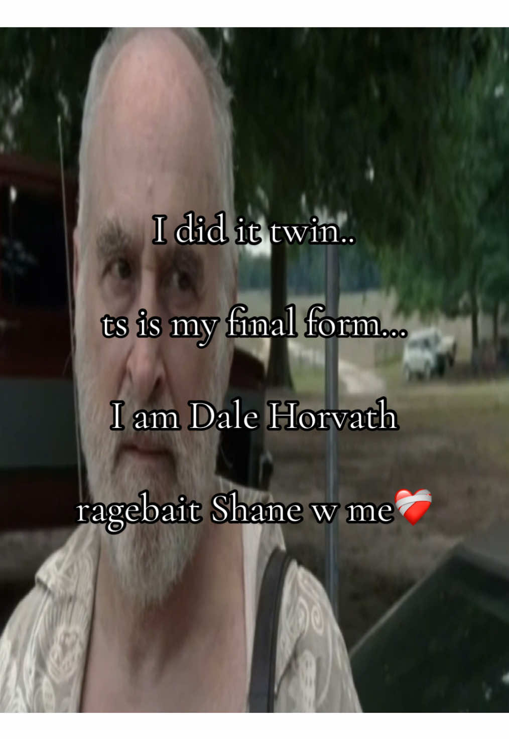 Rip goat❤️❤️#fyp #dalehorvath #daletwd #thewalkingdead #twd #shanewalsh #ragebait #pee #dalethewalkingdead #shanethewalkingdead #foryou #foryoupage 