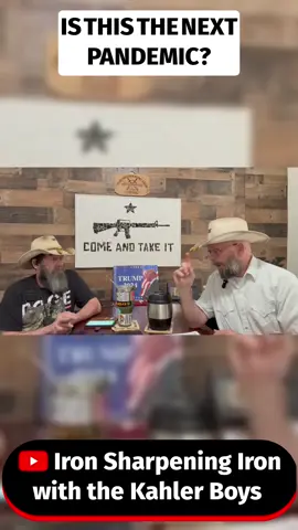 Next Pandemic? https://www.youtube.com/@TheKahlerBoys