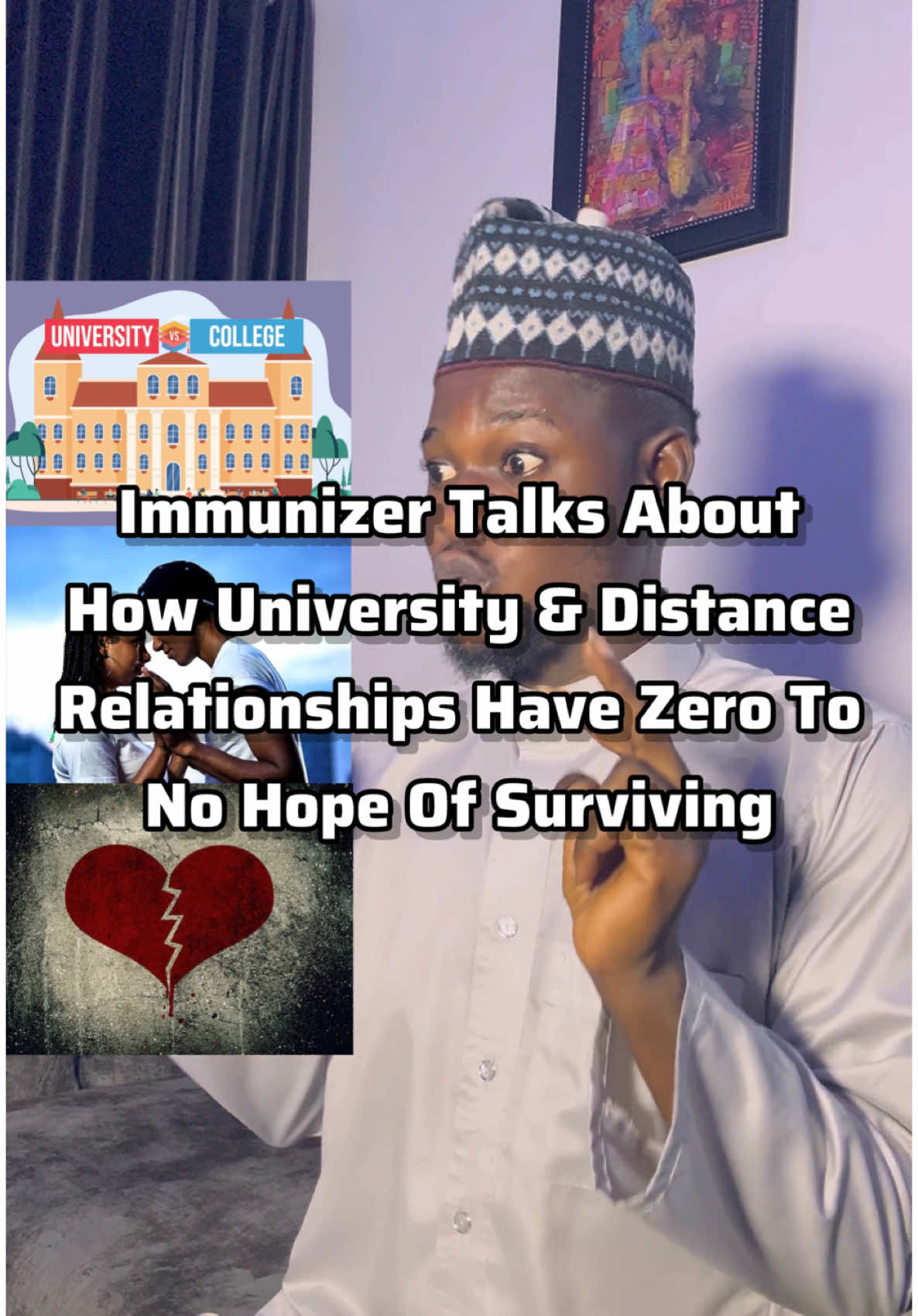 Episode 90 | Immunizer Talks About How University & Distance Relationships Have Zero To No Hope Of Surviving #fyp #viralvideos #Immunizer #Relationship 