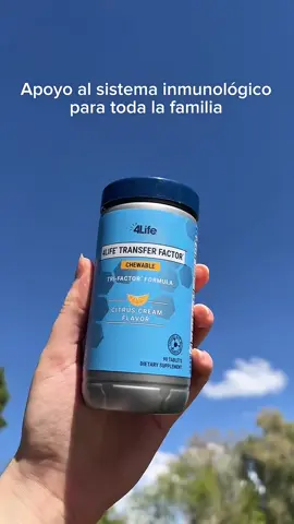 ¿Te cuesta tomar pastillas? Prueba esto. Tu dosis diaria completa de 4Life Transfer Factor en un delicioso masticable sabor cítrico. ✅ Activa tu sistema inmunológico en solo 2 horas ✅ Ayuda a tu cuerpo a reconocer, responder y recordar amenazas ✅ Sin cápsulas, sin complicaciones—solo apoyo inmunológico fácil y práctico Apoyo inteligente. Dosis completa. Sabor delicioso.🍊😋 Así se cuida la salud todos los días.☀️ . . #TransferFactor #4Life 