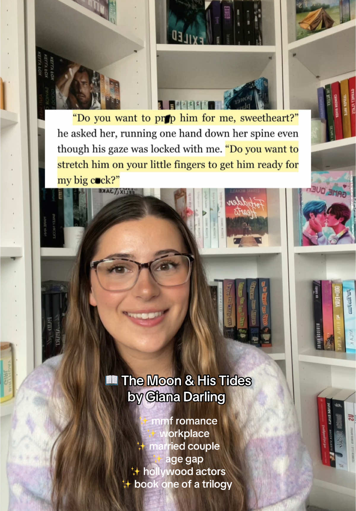 #BookTok #mmfromancence #gianadarling #agegapromance #marriageincrisisbooks #bookrecs #bookrecommendations #creatorsearchinsights #bookish #workplaceromance #polyromance #whychooseromance #romancebooks #booktokfyp @Giana Darling 💋 