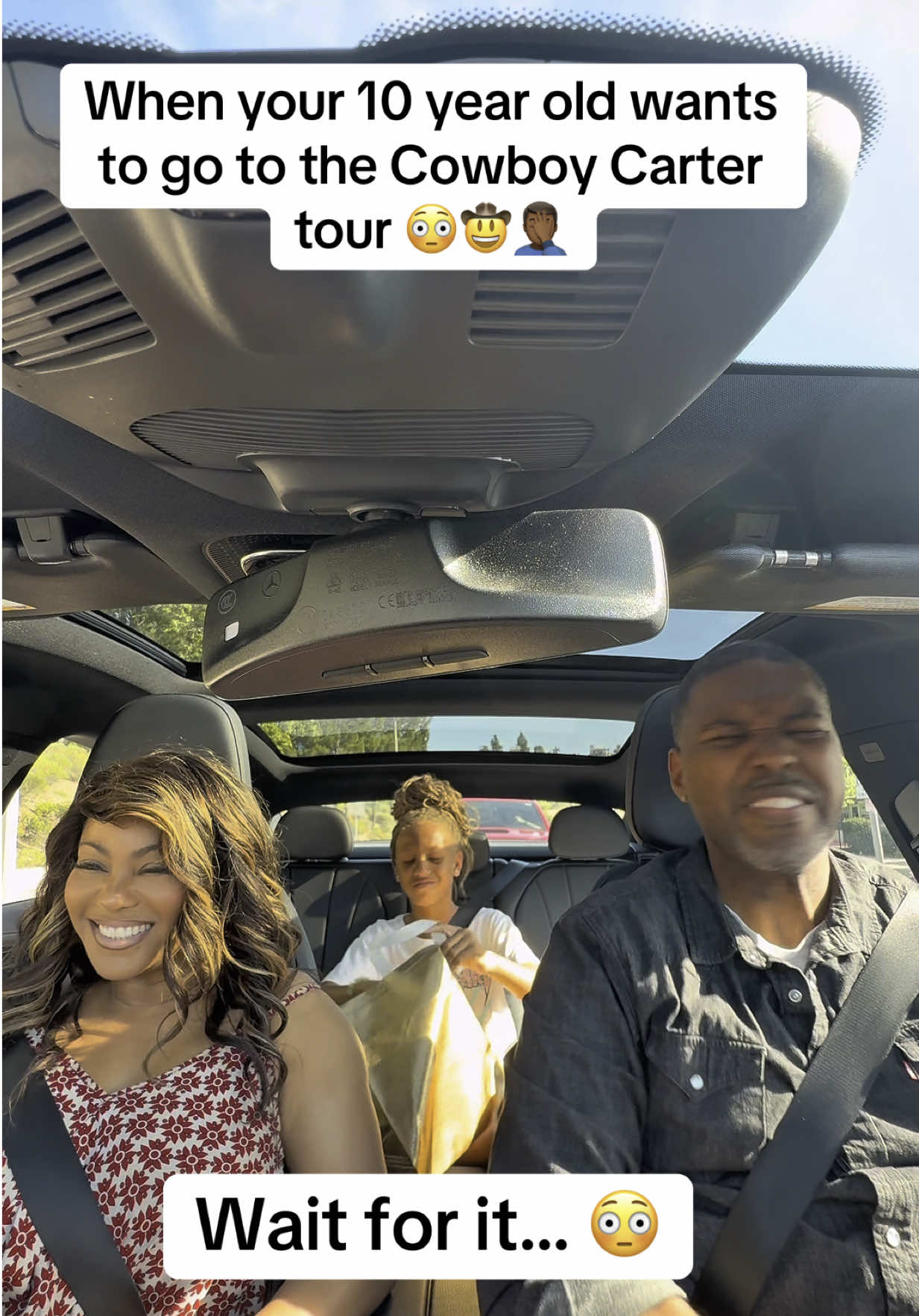 My daughter wanted to go to #Beyonce ‘s #CowboyCarter concert and… THIS HAPPENED 😳 #waitforit #fyp My wife @L. Marie Smith made this all possible 🤦🏾‍♂️