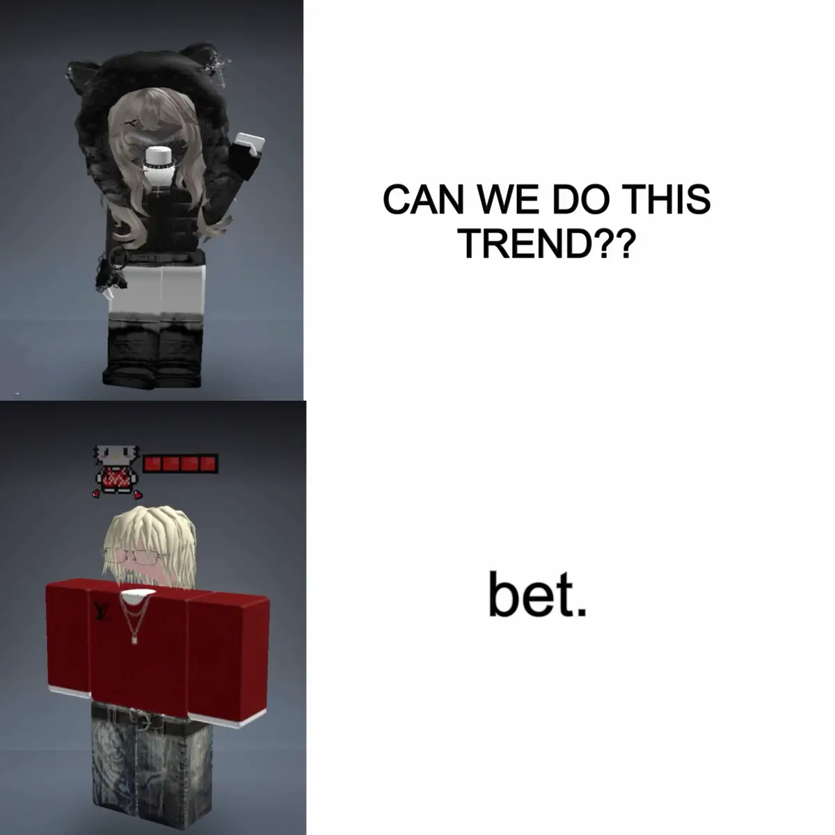 w @Elmatheo 💗 THIS IS SO CUTE #hyetial #trend #roblox #us #him #ilovemybf #fyp #couple 