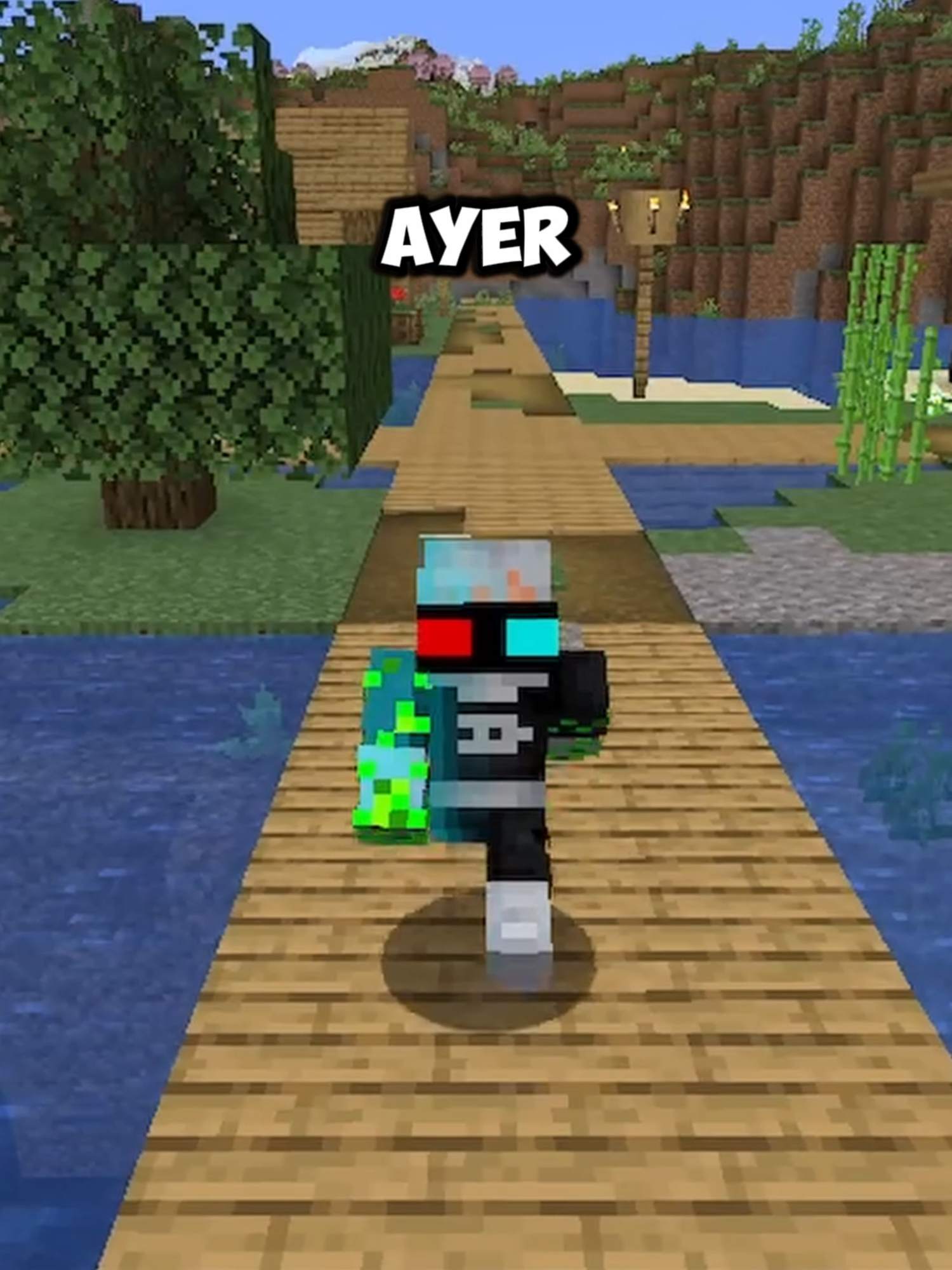¿¡Minecraft NO es simétrico!?  #TeoríasMinecraft #MinecraftCaótico #NoEsSimétrico #BloquesRandom #InventarioMaldito #MinecraftFunny #HumorMinecraft #GritoGamer