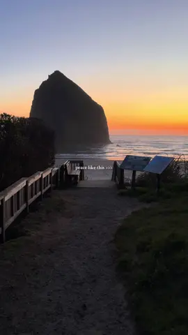 the most amazing hidden beach entrance on the Oregon coast #travel #pnw #oregon #beach #sunset #frankocean #xyzbca 