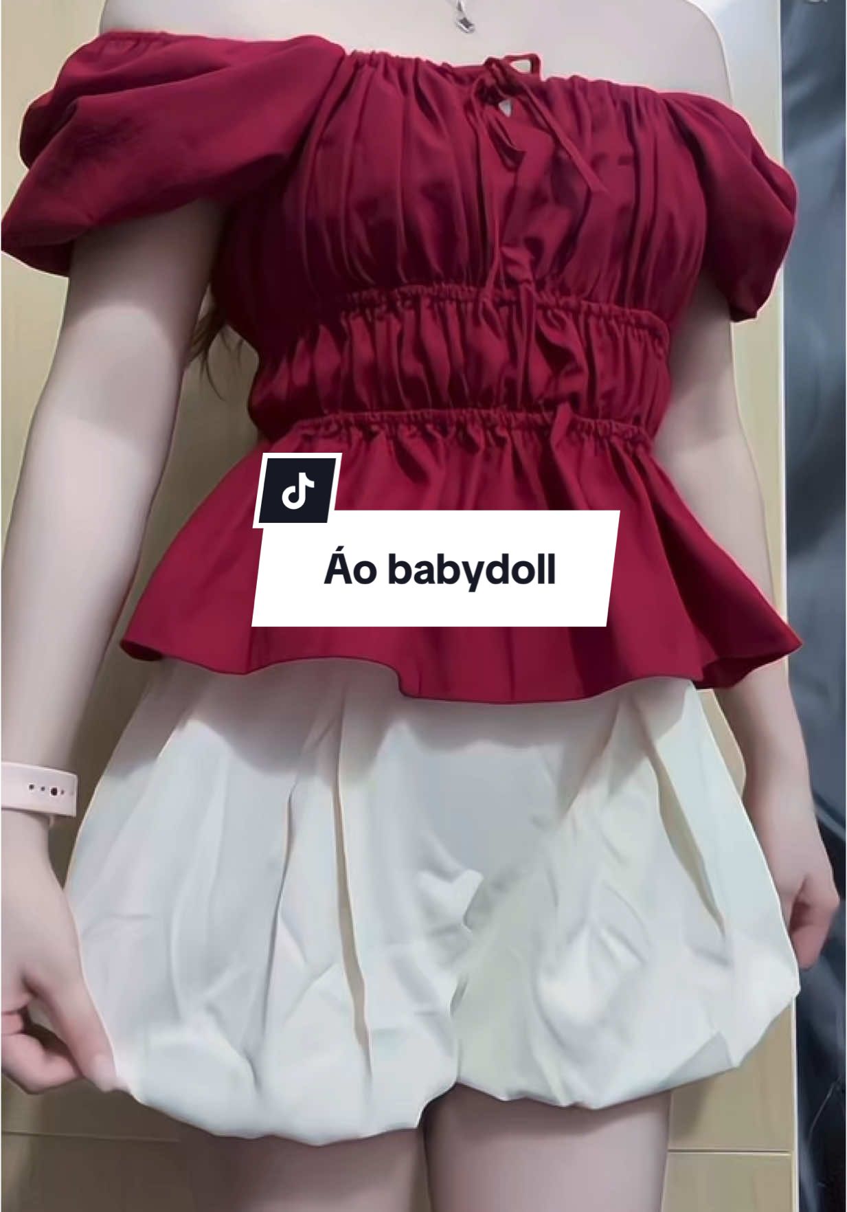 Áo babydoll #xuhuong #viral #babydoll #tiktok #macdepmoingay 
