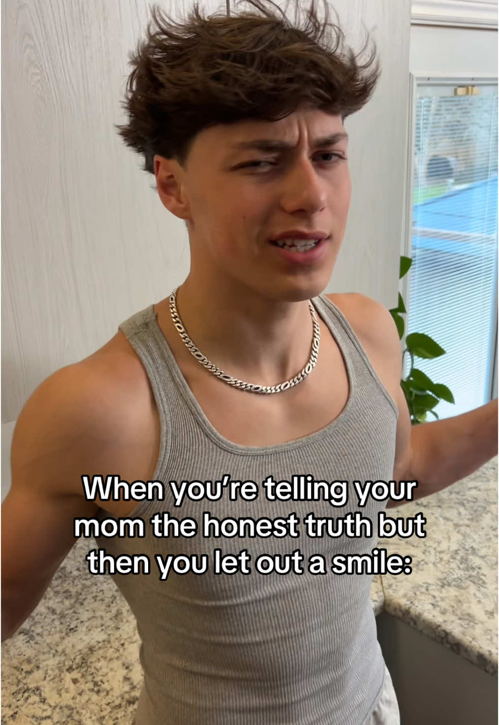 How do you NOT smile 💔            #relatable #mom #momsbelike #argument #funnytiktok 