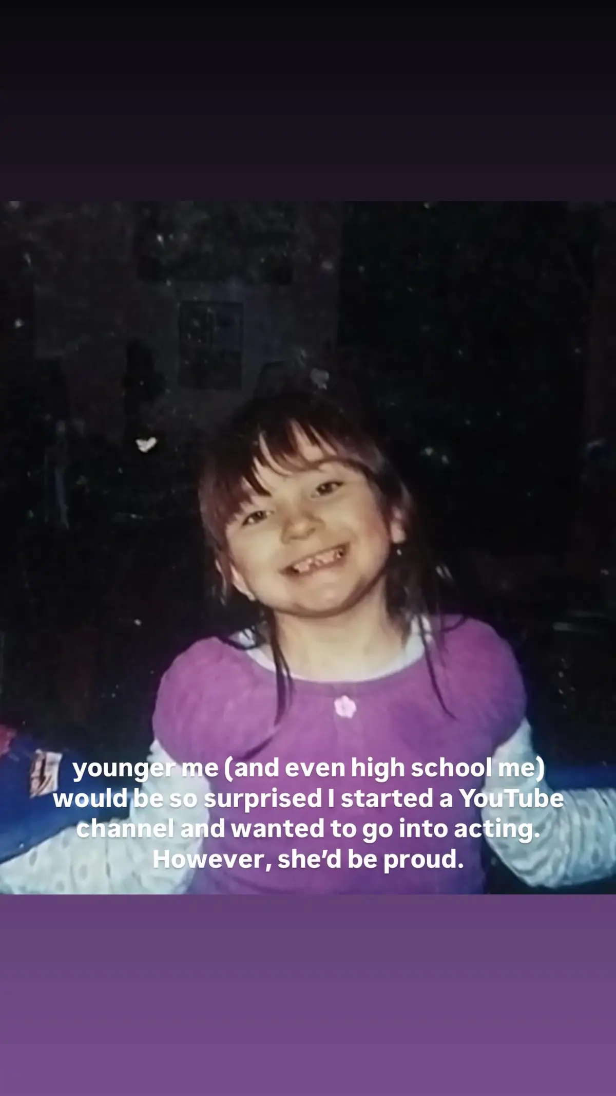 #youngerme #proud #youtuber #actress #acting #viral #fyp