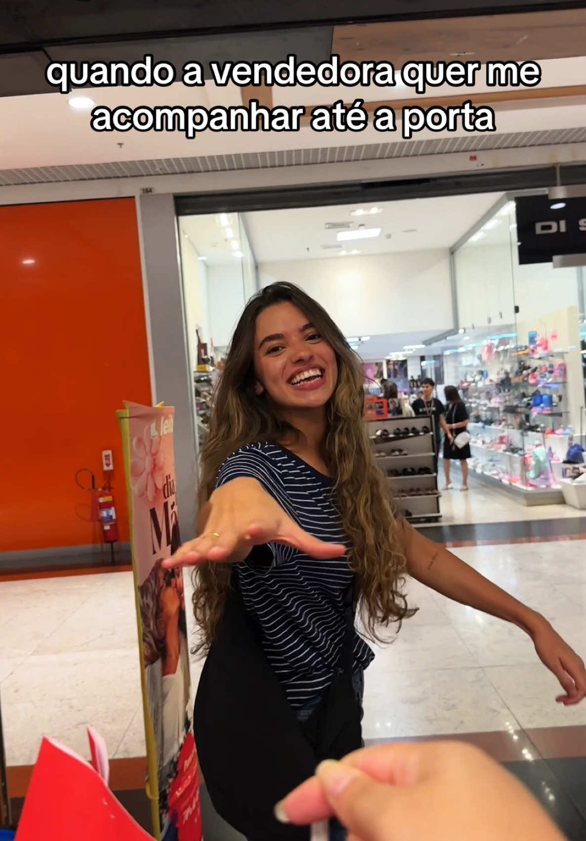 fico toda tímida