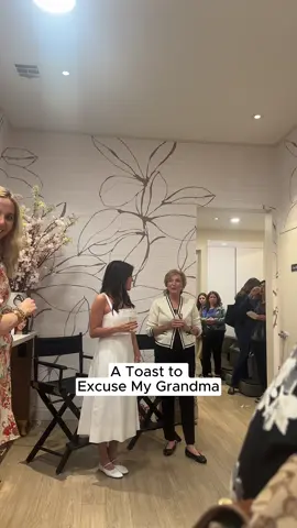 Our toast at our Mother’s Day event! Was so amazing to connect with our community in person and for a good cause 