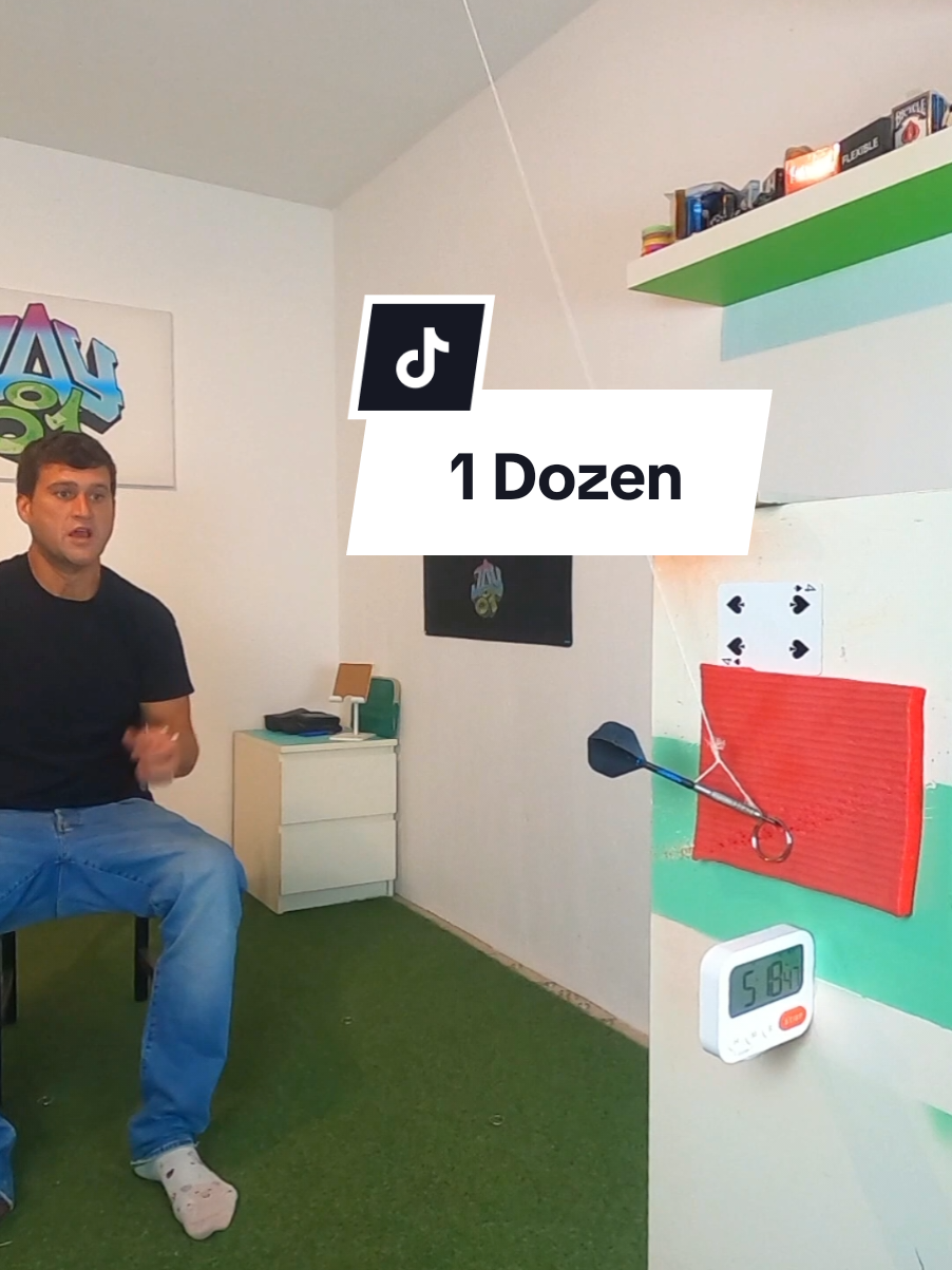 🔥1 Dozen🔥 #trickshot #entertainment 