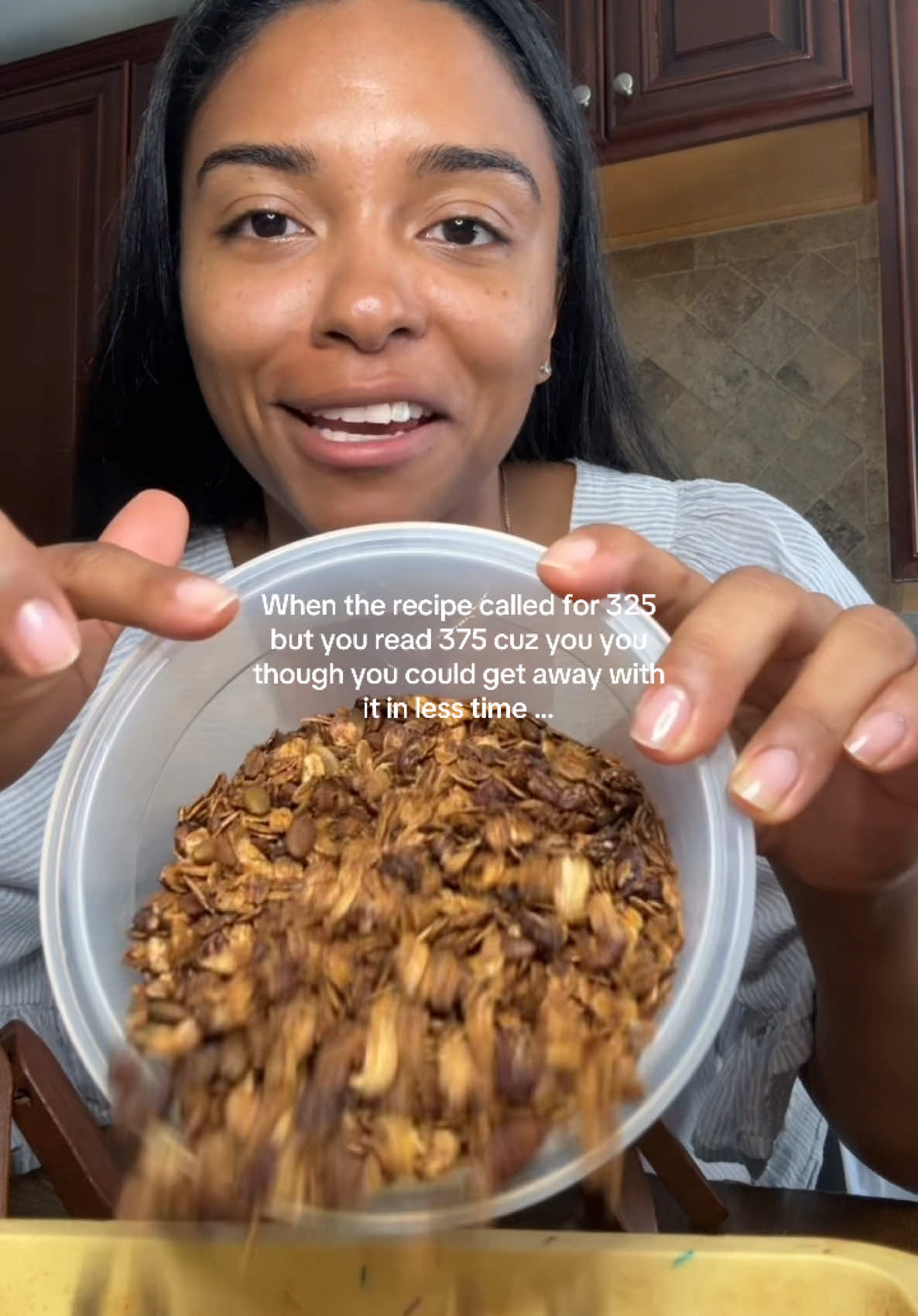 Do not rush bake  🥲  #Foodie #baking #fail 