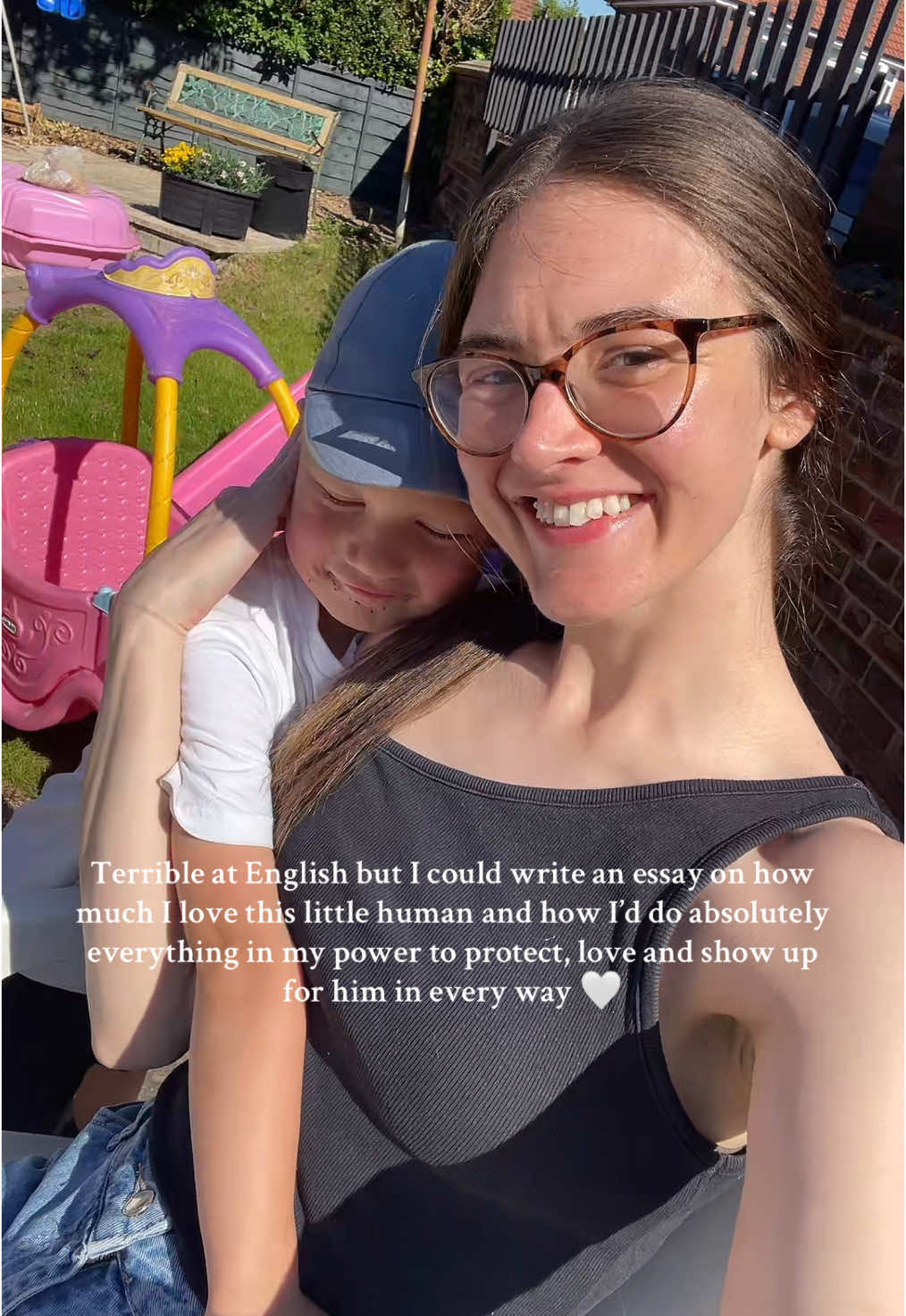 Only just scrapped a C in English but I’d get an A* on this essay.   Who would you write your essay on?  #mumsoftiktok #fyp #motherandson #motherhood #cutemoments #familylove #memories 