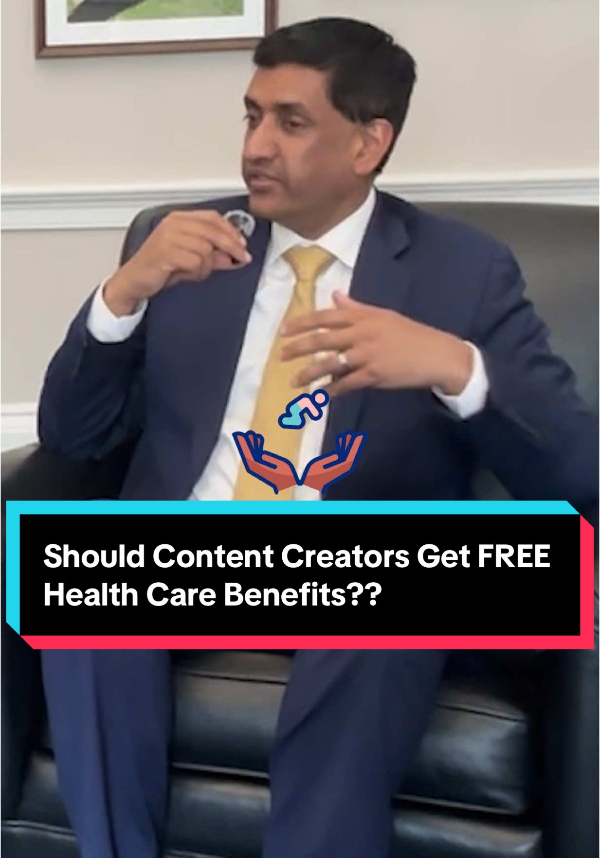 Should Content Creators Get FREE Health Care Benefits?? #contentcreation #healthcare #healthcare 