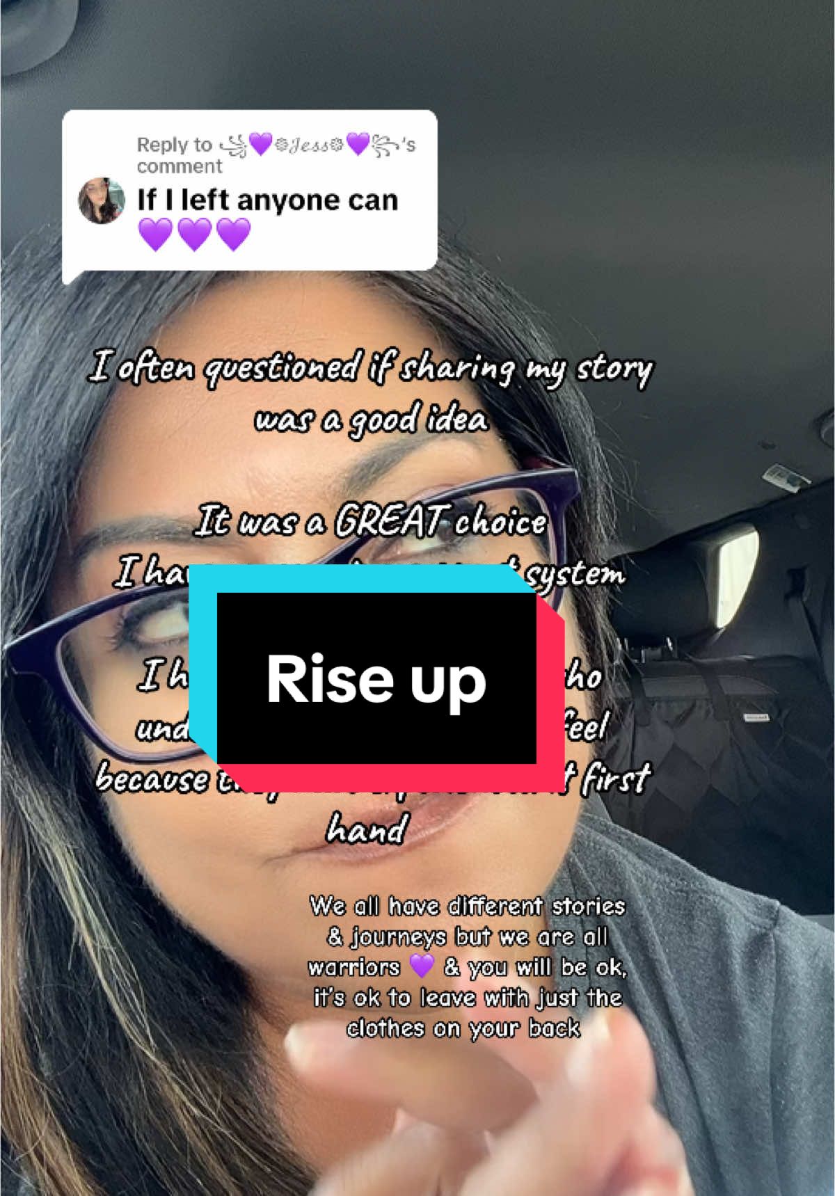 Replying to @꧁💜𑁍𝒥ℯ𝓈𝓈𑁍💜꧂  You will be surprised how many people will understand you, will support you … the beginning will rough but turn to your support system to keep you going. Eventually you will become someone’s support system 💜💜 #MentalHealth #dv #domesticabuseawareness #domesticviolence #emotionalabuse #riseup #themesong 