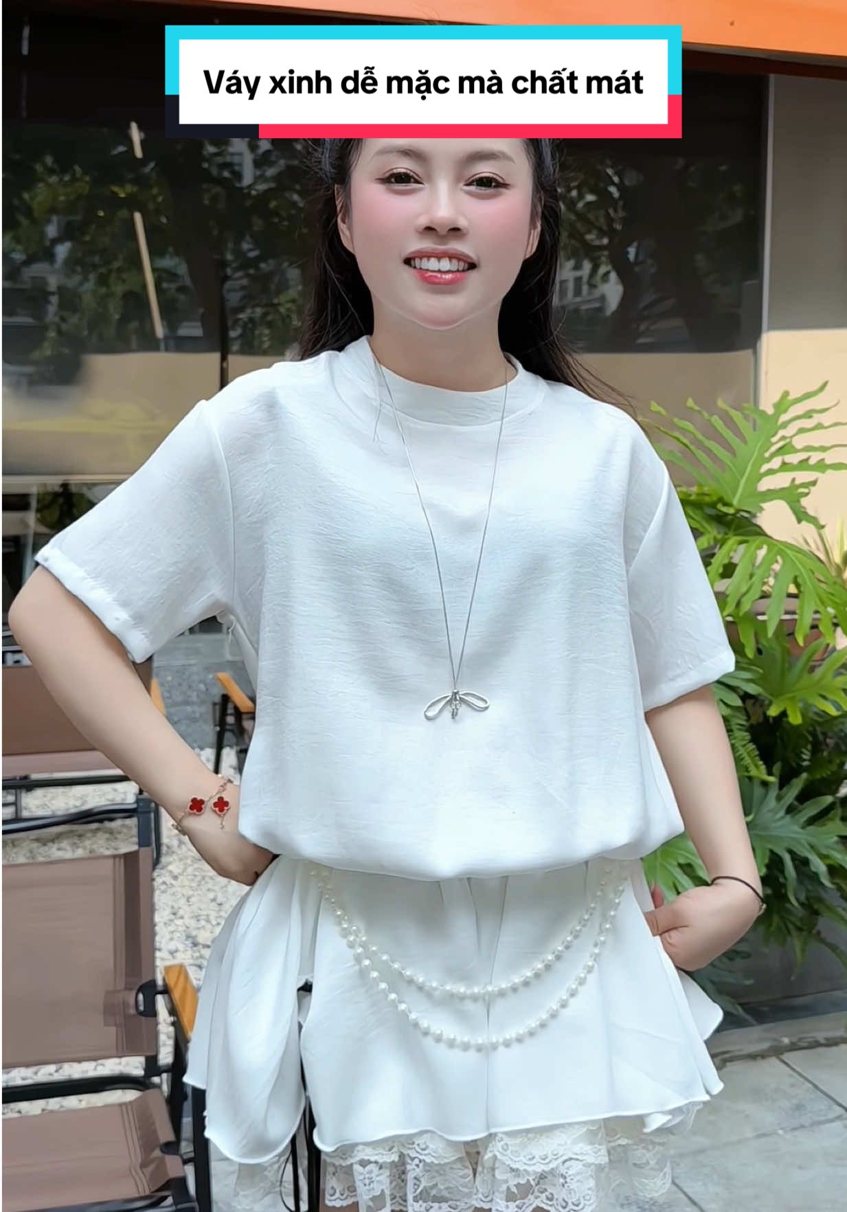 Sét áo cộc tay liền chân váy có quần bảo hộ rời nha#xuhuongtiktok #Ngongocanh998 #quầnáo #thịnhhành #fyp #thờitrang #viralvideo #trend #shopping 
