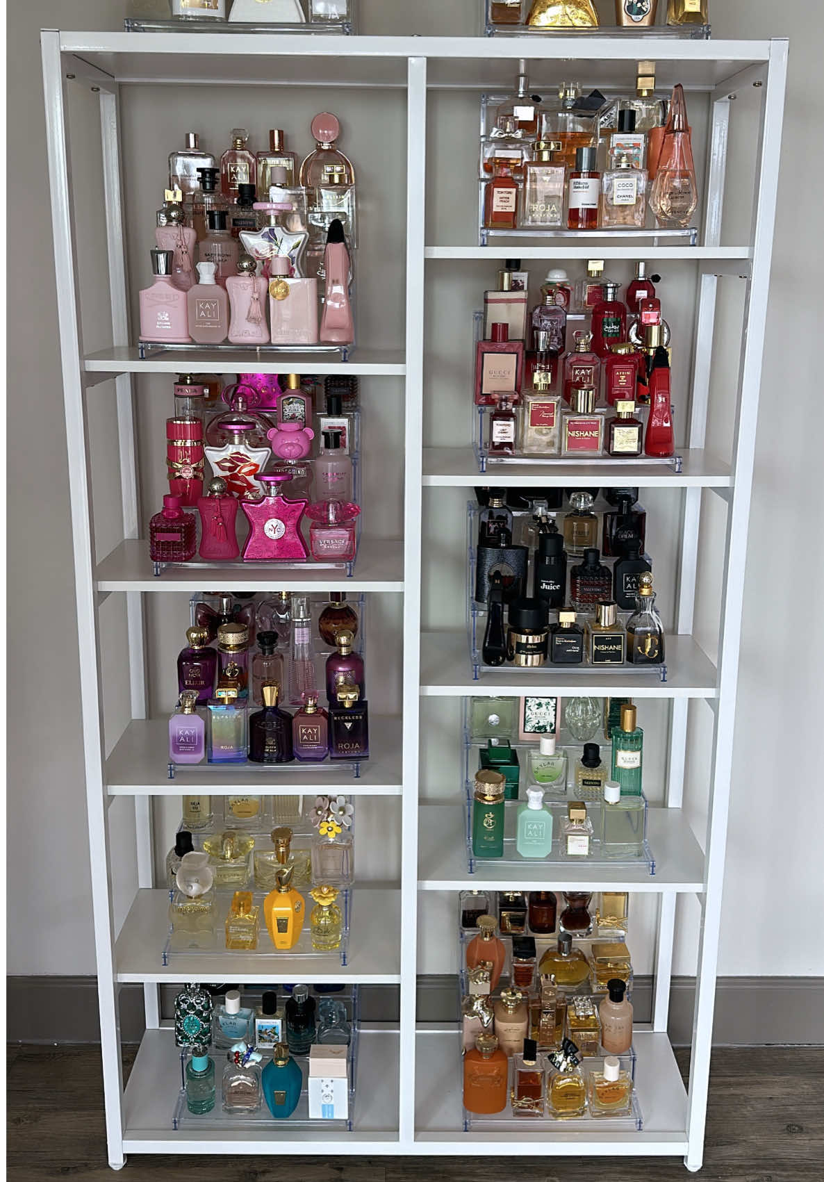My Perfume Collection 😍 #thebeautemethod #perfume #perfumecollection #perfumedisplay 