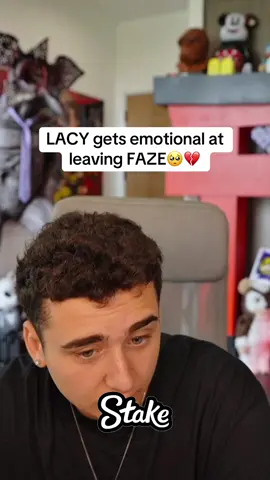 LACY gets emotional at leaving FAZE🥺💔 #lacy #fyp #viral #faze 