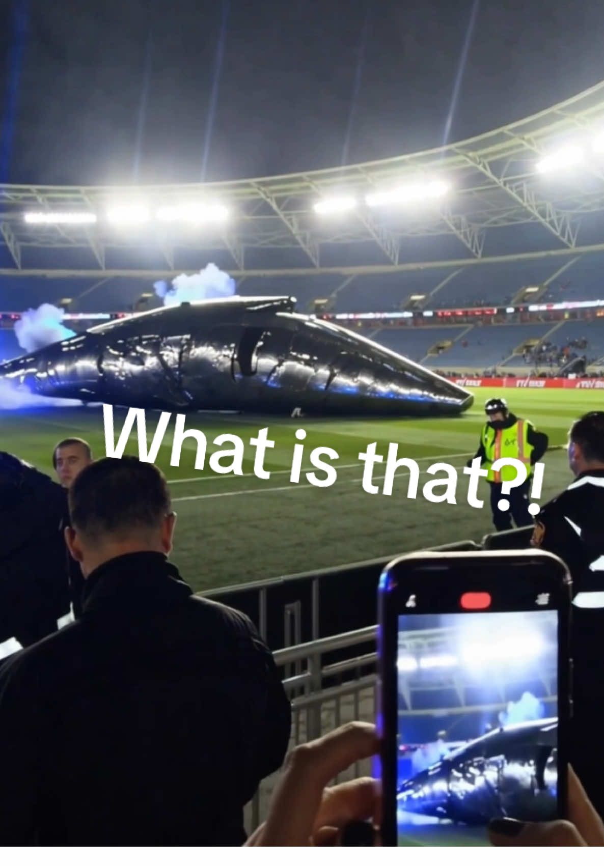 INSANE first person footage of non-human technology landing at sports complex! #uap #ufo #uaptiktok #aliensarereal #ufosky #extraterrestrial #disclosure #ovni #alien #mysterious #aliensighting #ufosighting #conspiracytiktok #viraltiktok #fypage 