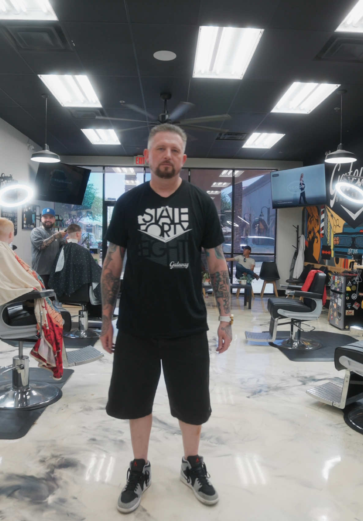 Aaaand Cut… 🎬🤣 #gatewaybarbershop 