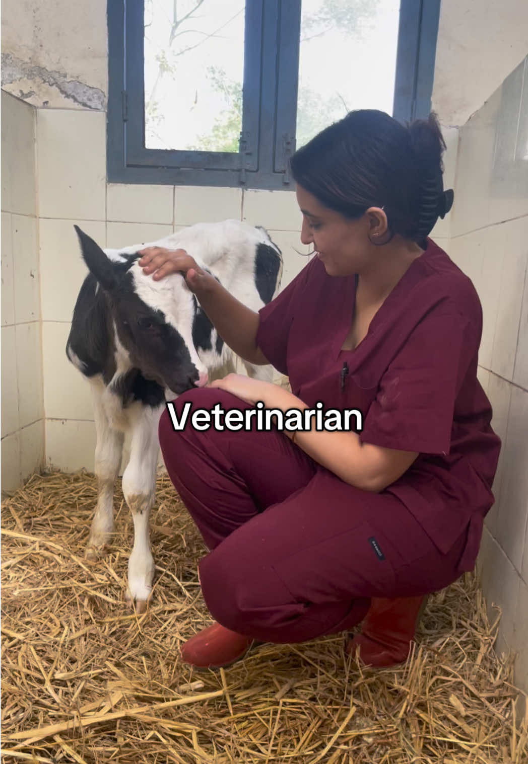This trend was too cute not to make 👩🏻‍⚕️ #fyp #womeninstem #veterinarian #punjabi #vetmed 