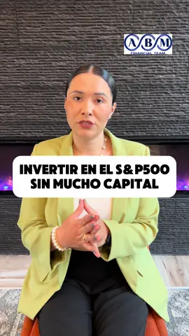 Invertir en el SP500 sin mucho capital
