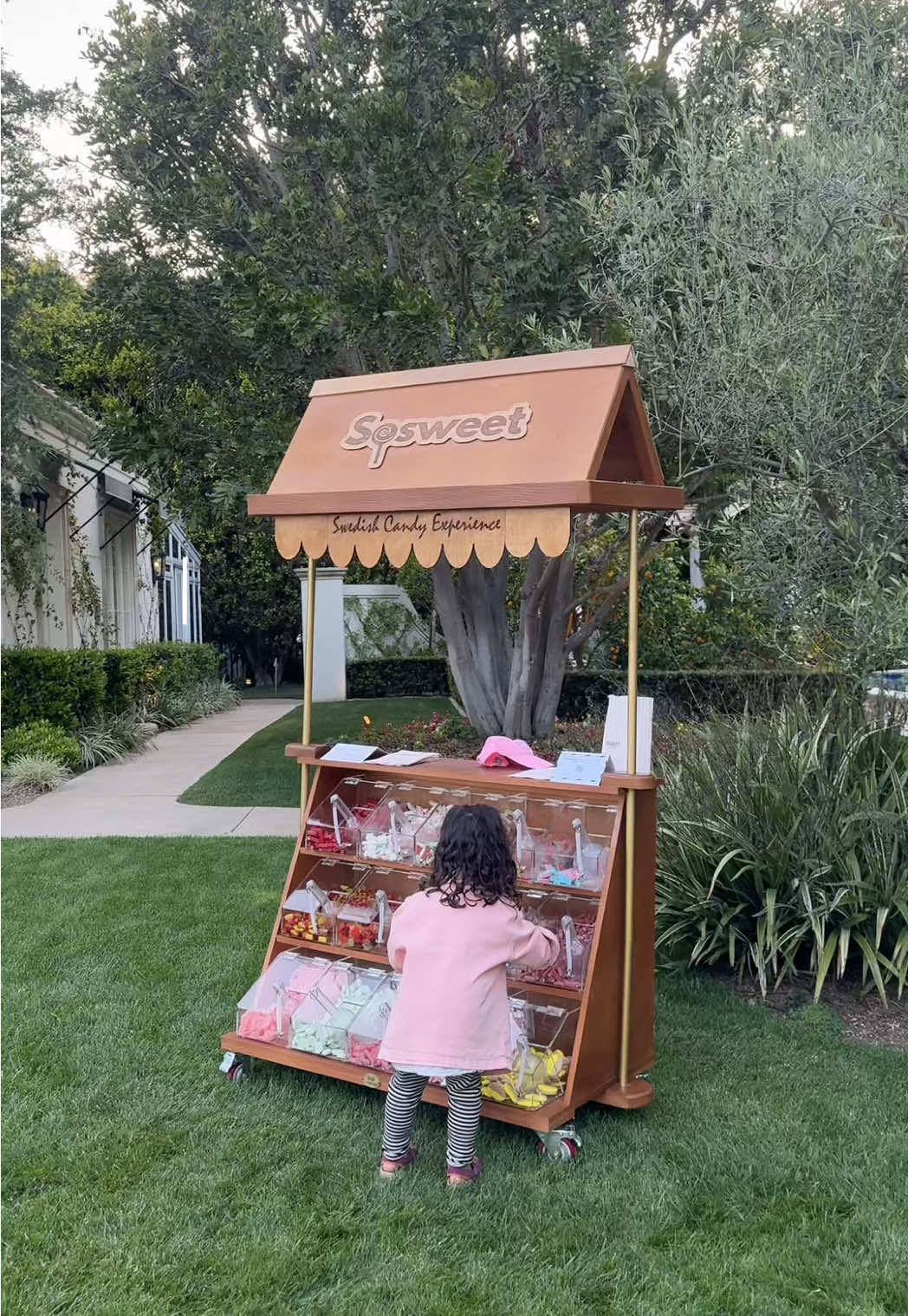 Level up your next event with the SoSweet Candy Cart! 😁🍬#swedishcandy #candy #candytiktok #event #candycart #sosweet 