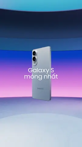 Chào đón Galaxy S25 Edge - thế hệ Galaxy S mỏng nhất từ trước đến nay. Hơn cả mỏng nhẹ, Galaxy S25 Edge được chế tác từ vật liệu titanium cao cấp, mang đến vẻ ngoài tinh tế tôn lên phong cách của bạn. Kết hợp cùng với Camera Mắt thần bóng đêm 200MP đỉnh cao, sẵn sàng ghi nét và lưu giữ mọi khoảnh khắc đẹp nhất của bạn. Cùng bước vào kỷ nguyên Galaxy S25 Edge, nơi thiết kế mỏng nhẹ giao thoa cùng hiệu năng vượt trội. Khám phá ngay tại bio (@samsungvietnam) #GalaxyAI #GalaxyS25 Edge #camera #Samsung