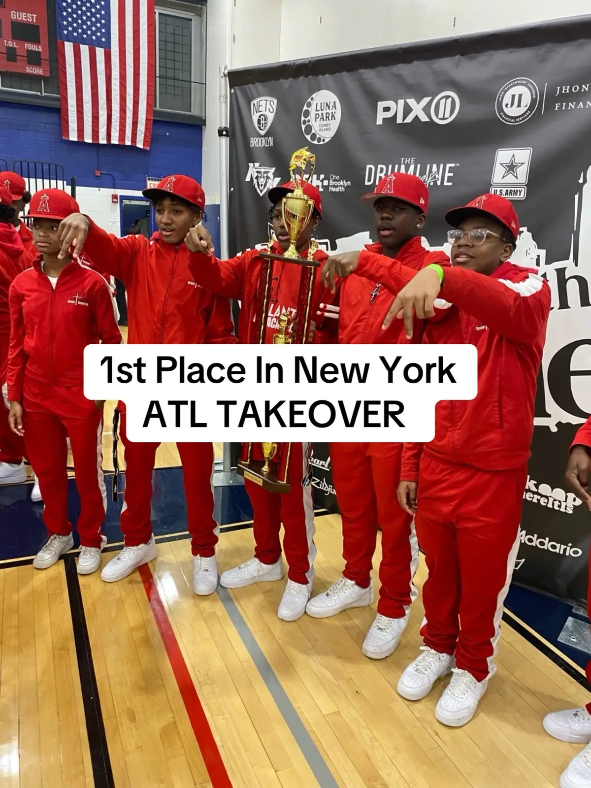 It's an ATL Takeover !! First place in New York 🥁🥁🥁. We traveled over 16 hours on a charter plus to compete with drumlines from all over New York City and abroad . We came , we saw and we conquered . Thank God for a safe trip and our parents / friends and family that accompanied us. We are looking to go back this year but it's an expensive trip !! We had an excellent show and we were very well received . Let's do it again champs !! 