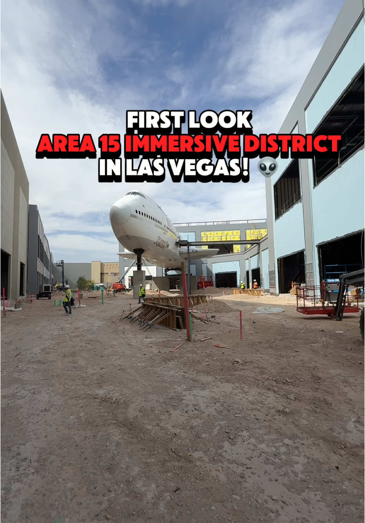 First Look Inside Area 15’s Vegas Immersive District! 👽 It’s going to be wild… #lasvegas #vegas #realestate #lasvegasstrip #vegasstrip 