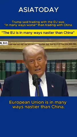 Trump says 