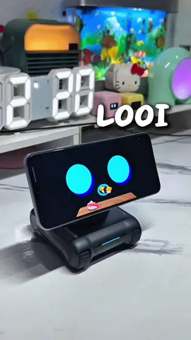 El mejor compañero de estudio🥰 tan tierno @LOOI Robot  #robot #looirobot #study #techtok #office 