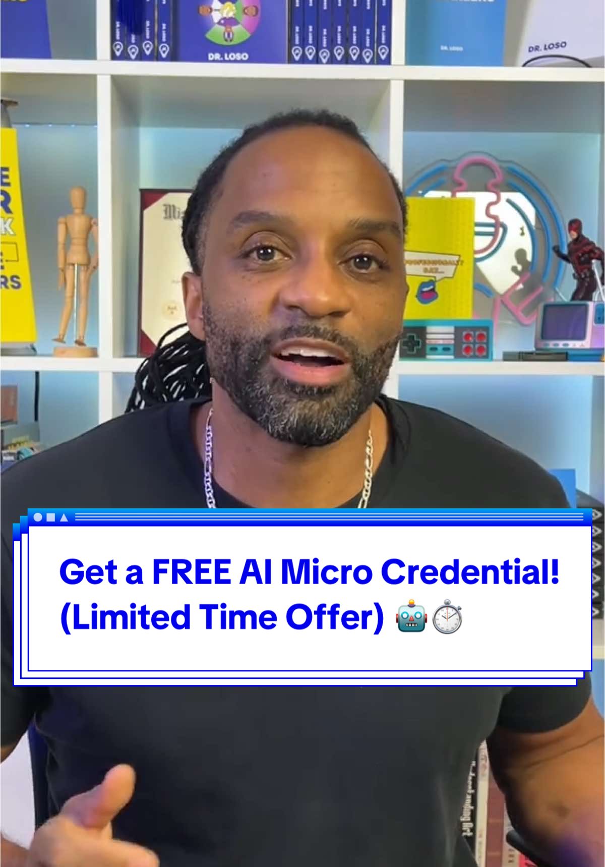 Want to show your (future) employer that you know a thing or two about AI? Then head over to AICerts to sign up for their free AI+ Foundations course where you can earn a micro credential. 🤖 ✅  #AI #AIMicroCredential #AICertification #AILiteracy #careerinsights501 #careergateai #orbi #drloso #futurejobskills #topjobskills 
