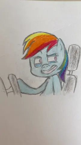 ( In color version) repost #mlp #soocutee #pinkiepie #rainbowdash 