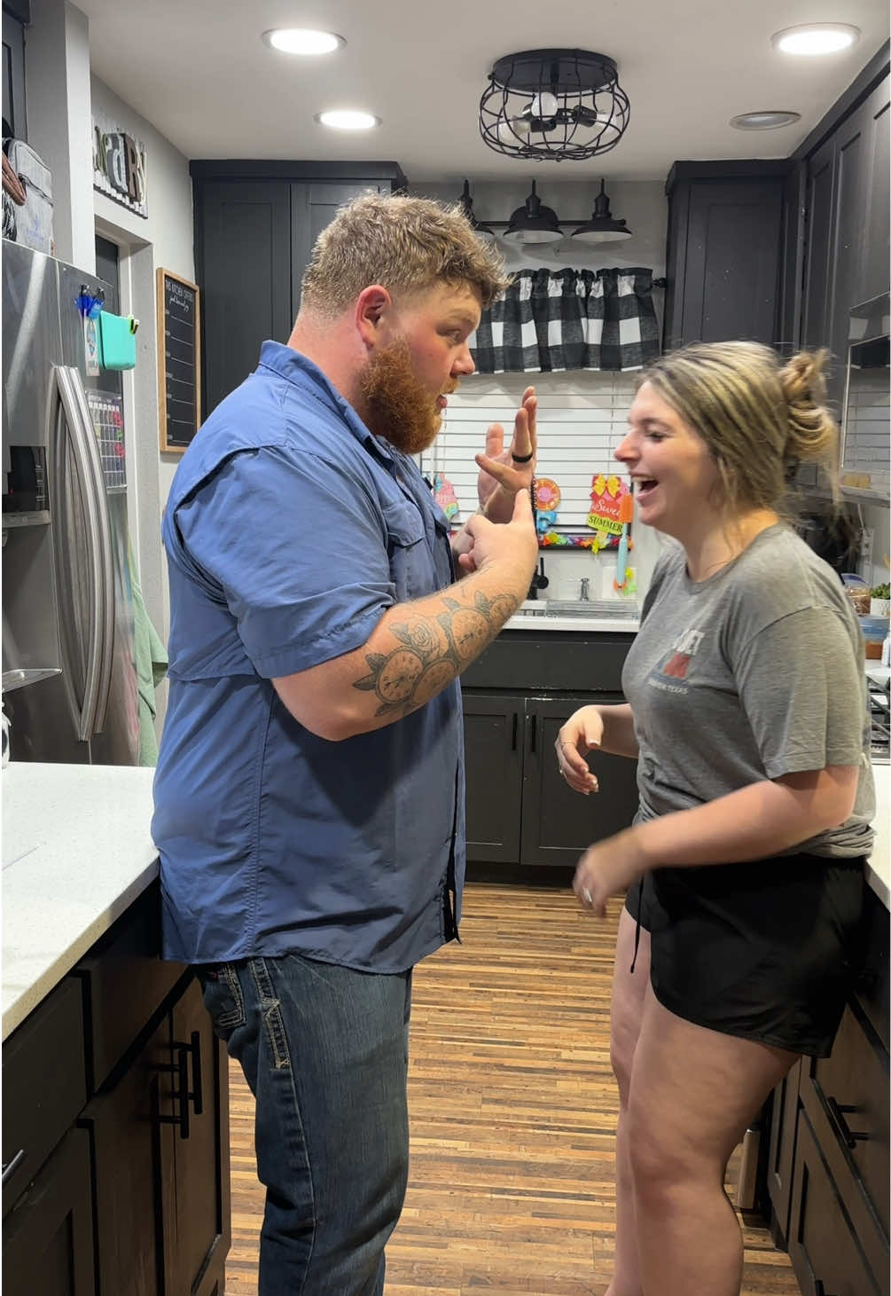 He thought we were going to tell our life story🤣 NOT! #couplehumor #comedy #funny #marriedlife #husbandwife #Love #couplecomedy #lol #prank #humor 