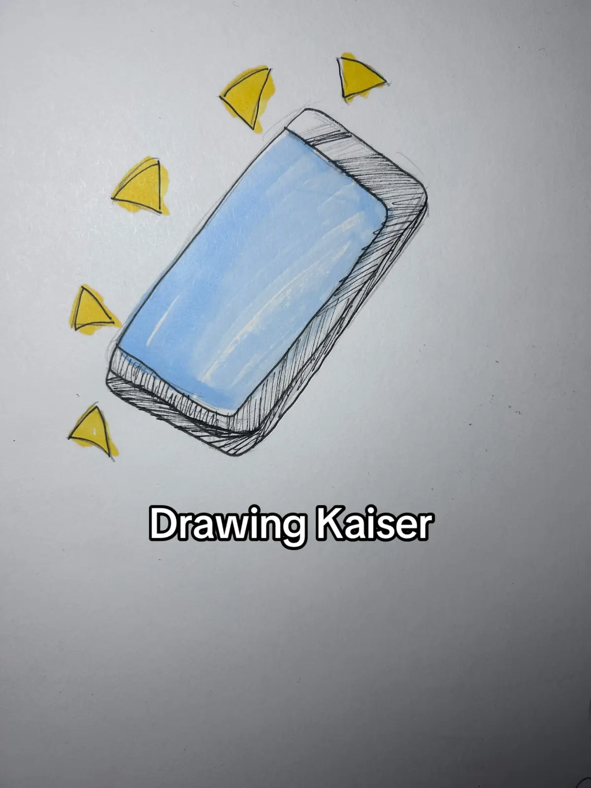 Ik the proportions are off🙄##art##bluelock##Soccer##drawing##fypシ##kaiser##light##pain