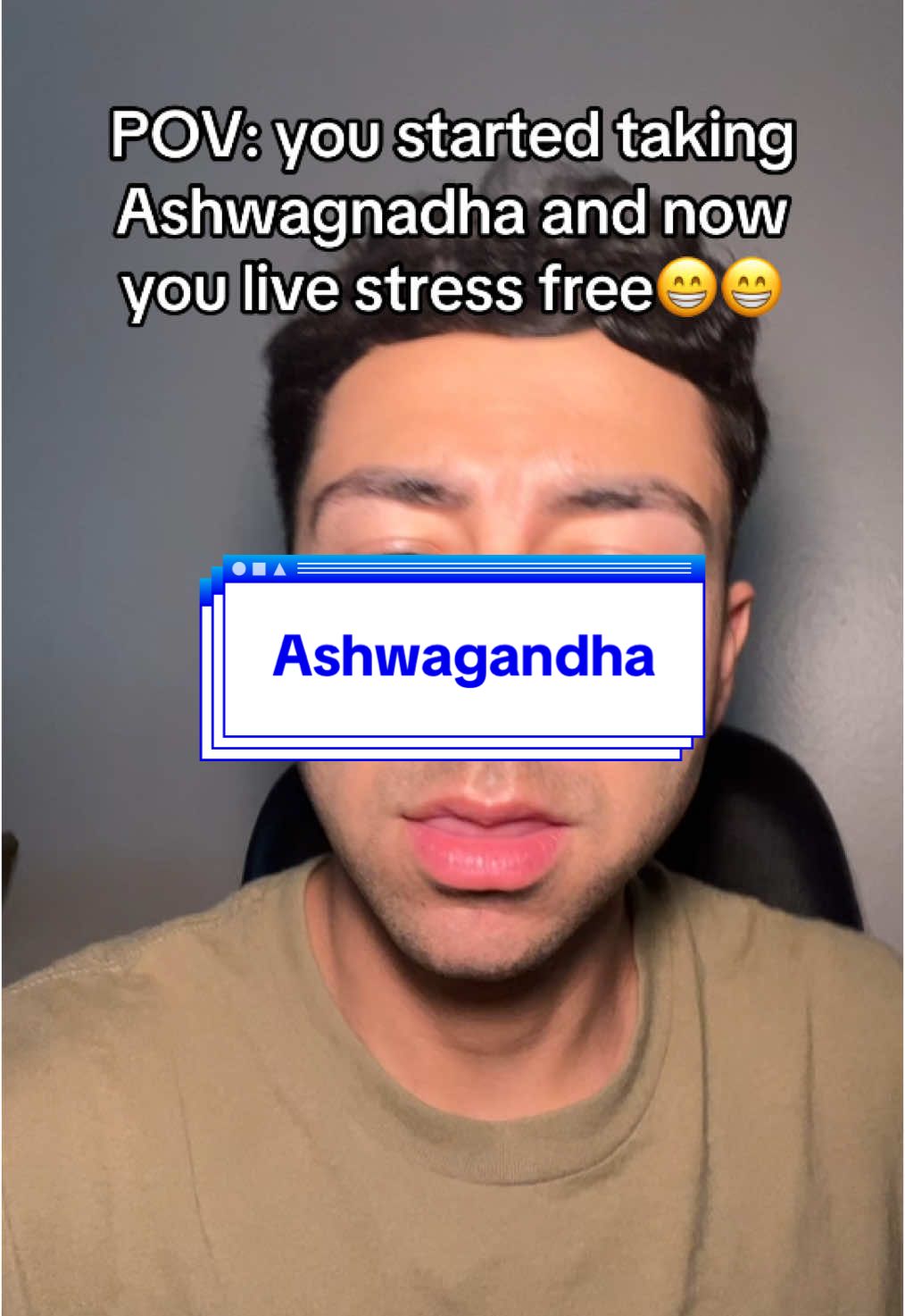 Who else notice they stop caring about the bs that used to bother them after taking ashwagandha? #tiktokmademebuyit #tiktokshop #tiktokfinds #ashwagandha #ashwagandhabenefits 