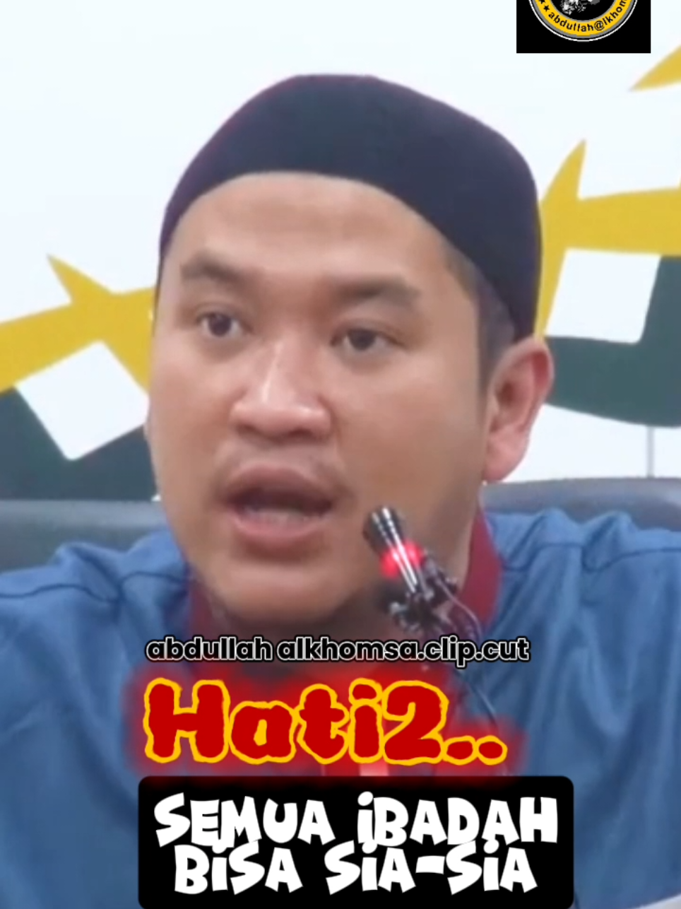 Hati2 ...semua ibadah bisa sia2. niatkan semua utk akhirat. #oemarmita  #niatibadah  #niat  #ibadahsiasia